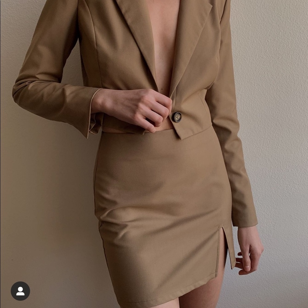 Two piece blazer set